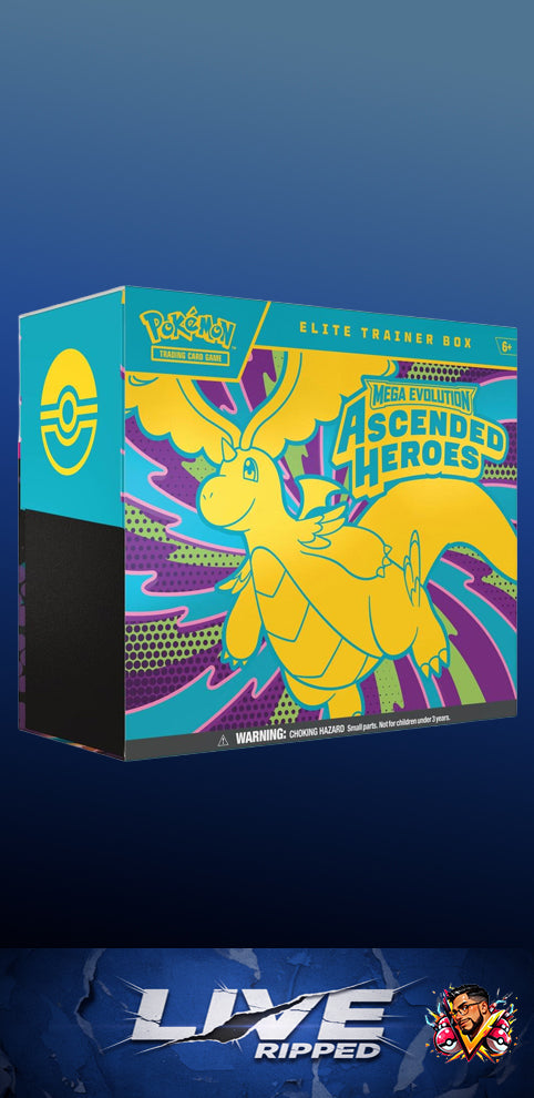 Pre-Sale - 6/26/2026 - Ascended Heroes Elite Trainer Box - ETB - ME: Ascended Heroes (ASC)