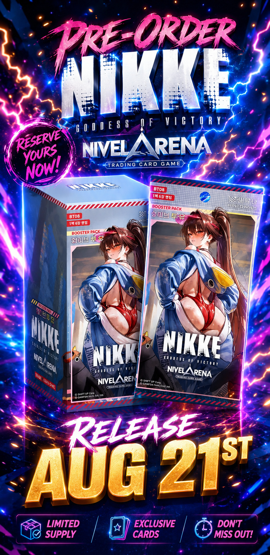 BT08 - Goddess of Victory: NIKKE - Booster Pack