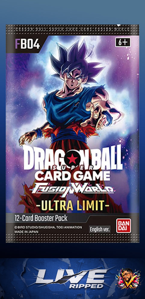 Dragonball Super Fusion World Ultra Limit FB04 Single Booster Pack