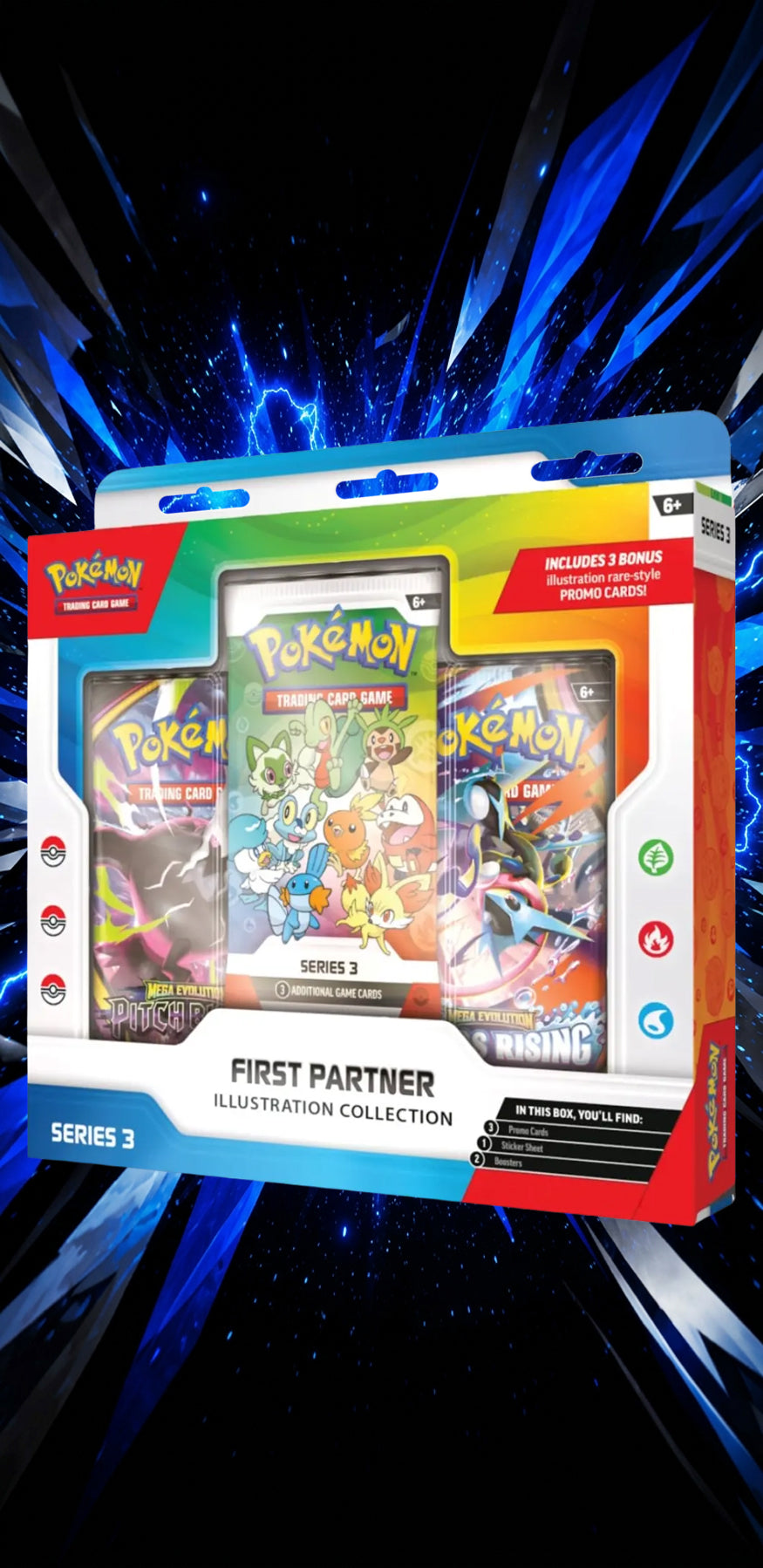 Pokémon First Partner Illustration Collection Series 3 Box