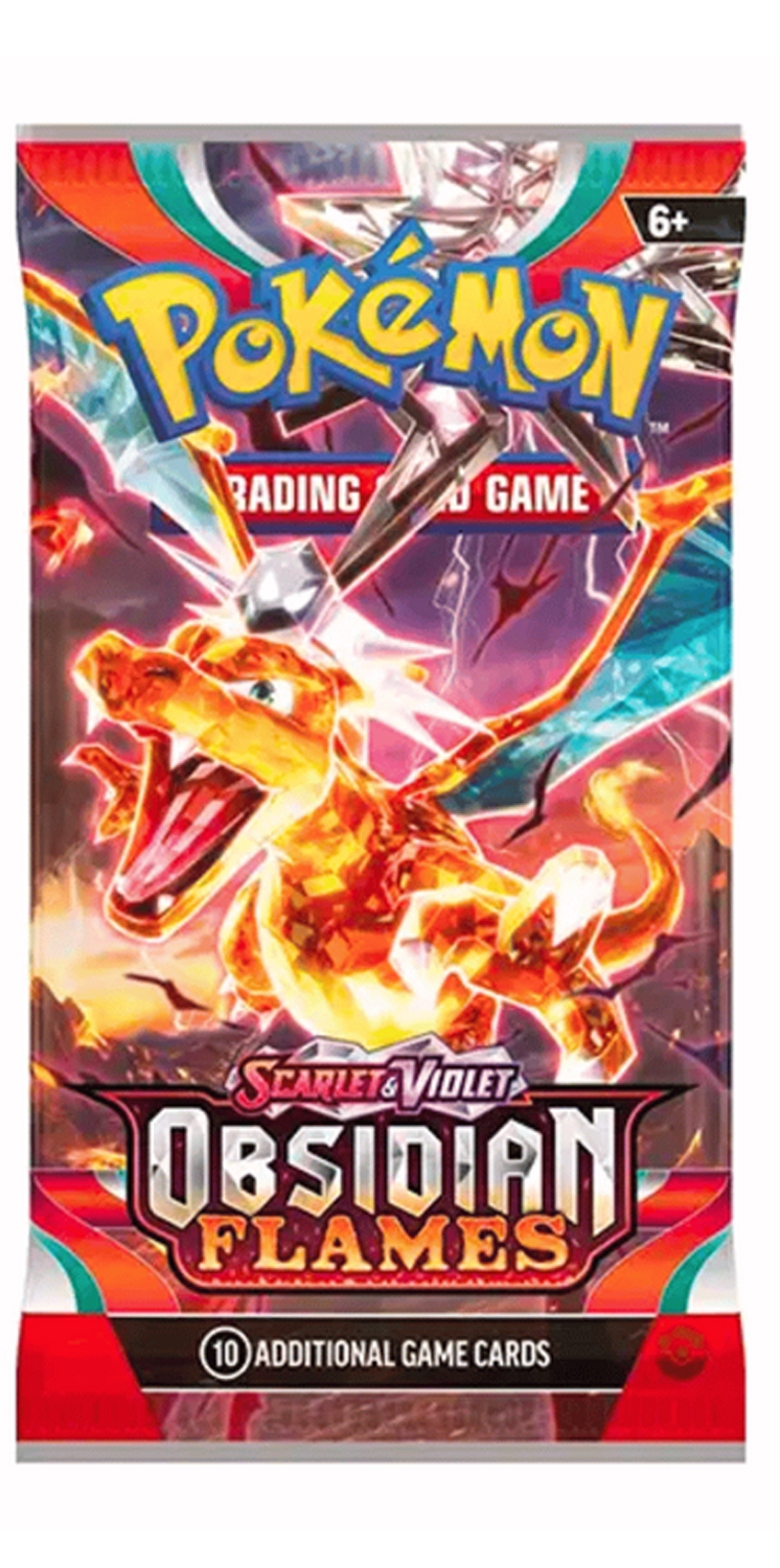 SV - Obsidian Flames Booster Pack (LIVE RIP) - Pokémon