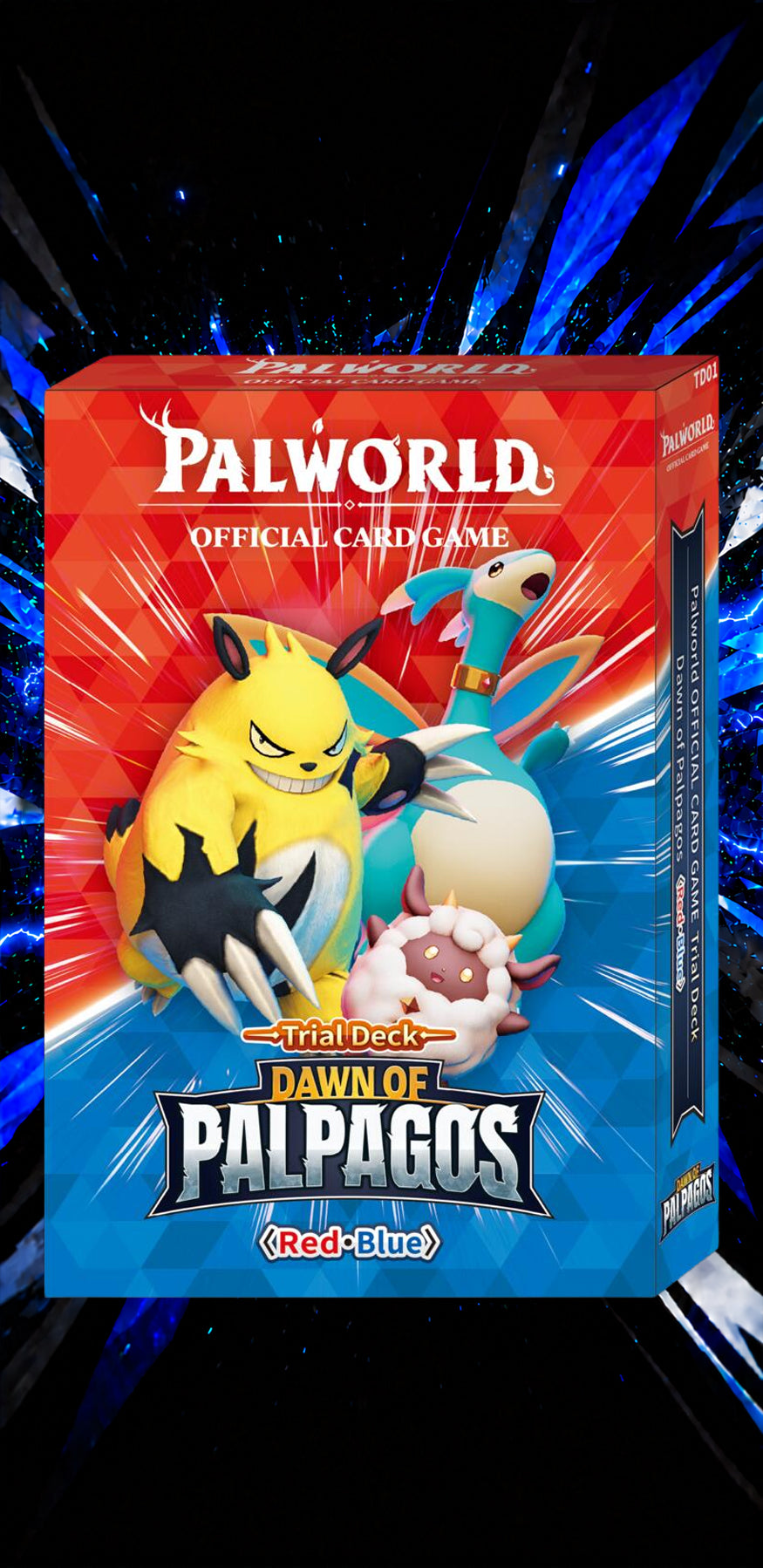 Pre-Sale - TD01 - Dawn of Palpagos Red/Blue Trial Deck