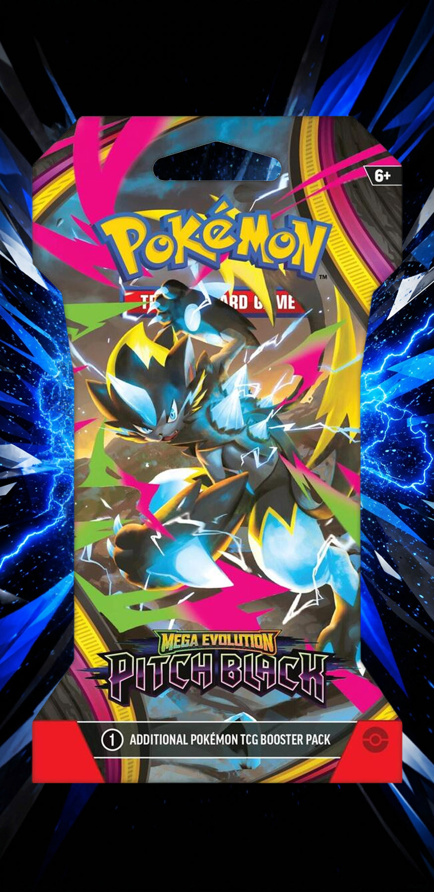 Pitch Black Sleeved Booster Pack - ME05: Pitch Black (PBL)