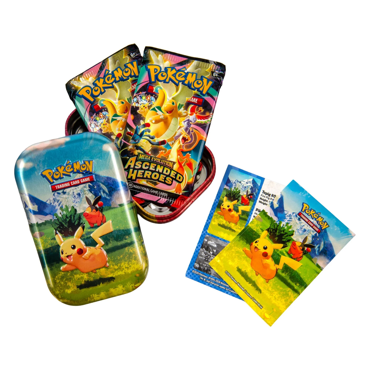 Ascending Heroes Mini Tins - 2 Packs Random
