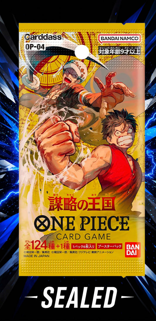 One Piece TCG Japanese - OP04 - Kingdoms of Intrigue