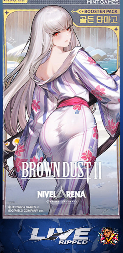Nivel Arena - Brown Dust 2 Golden Tamago Booster Pack (Live RIP)