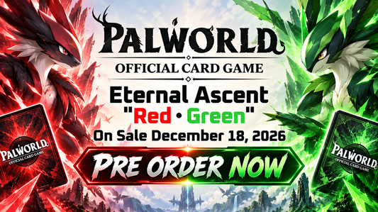 PRE-ORDER - Palworld Official Card Game "Eternal Ascent Red Green" TD03 Trial Deck