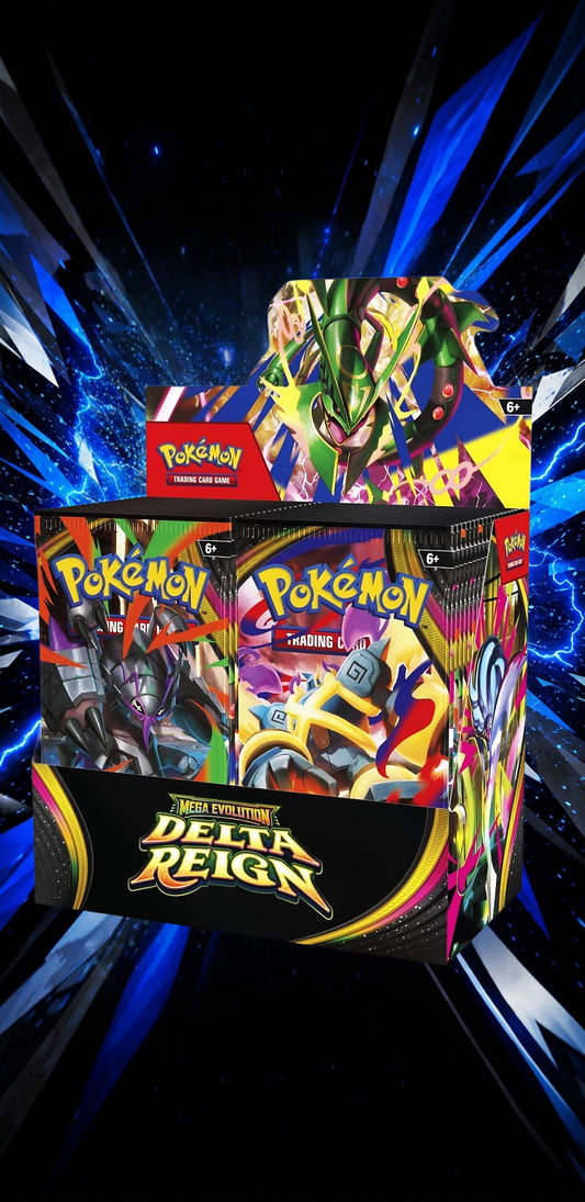 Pre Order - ME06 - Mega Evolution - Delta Reign Booster Display
