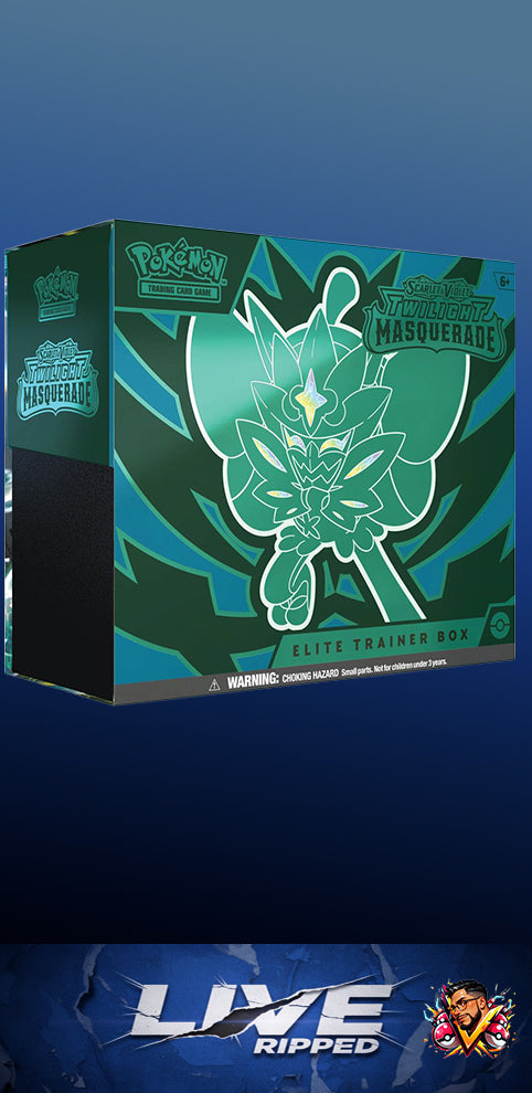 Twilight Masquerade Elite Trainer Box ETB - SV06: Twilight Masquerade (TWM) (Live RIP)
