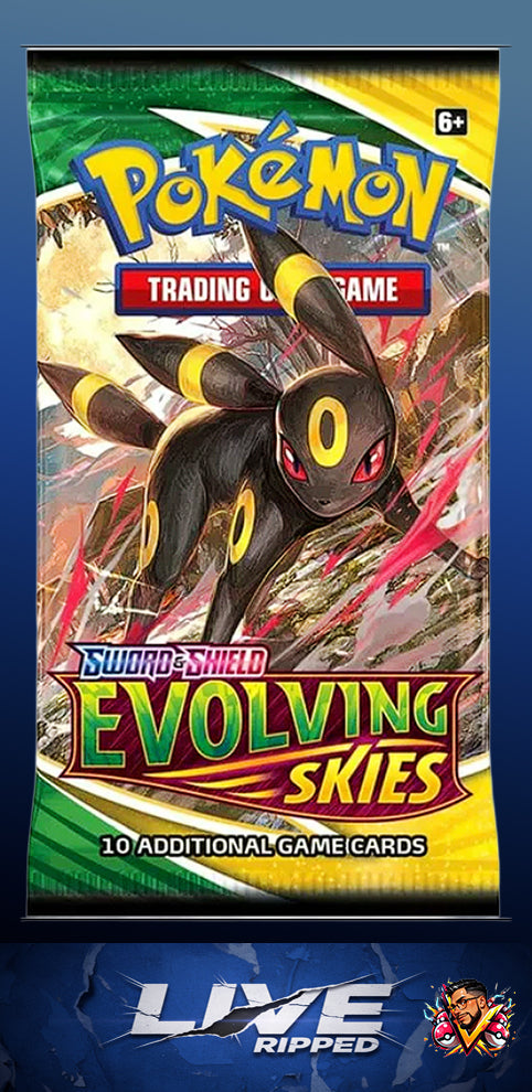 SWSH07 - Evolving Skies Booster Pack (Live RIP)