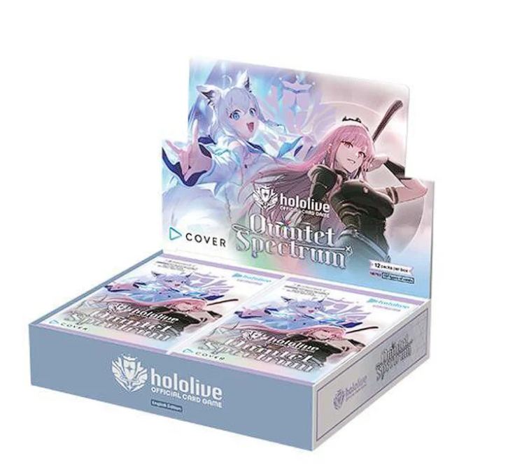 Hololive OCG English - BP02 Quintet Spectrum Booster Box (1st First Edition)