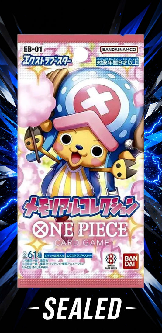 One Piece TCG Japanese - EB01 - Memorial Collection