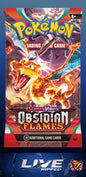 SV - Obsidian Flames Booster Pack (LIVE RIP) - Pokémon