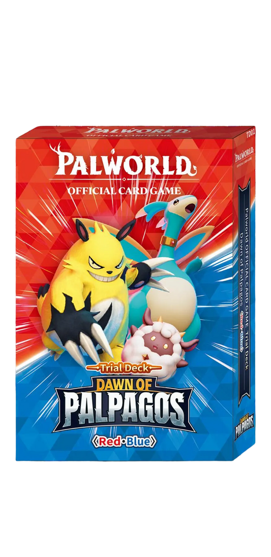 Palworld TD01 - Dawn of Palpagos Red/Blue Trial Deck