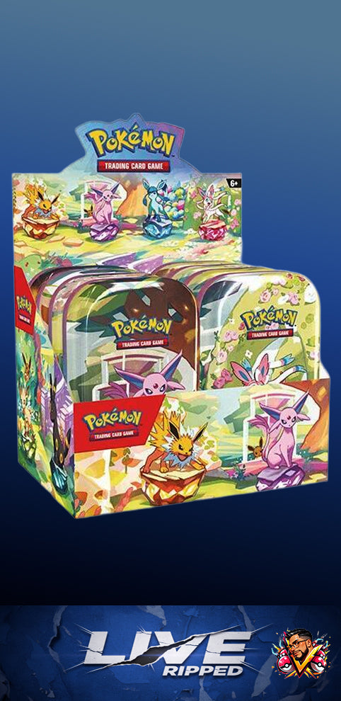 Scarlet & Violet - Prismatic Evolutions Booster Tin - 2 Pack