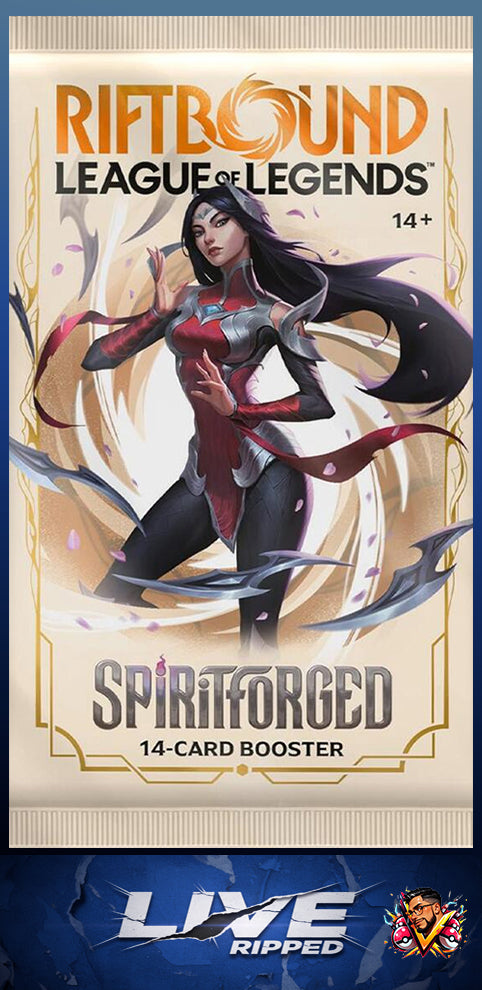 Riftbound Set 2 - Spiritforged - League of Legends Booster Packs (Live RIP)