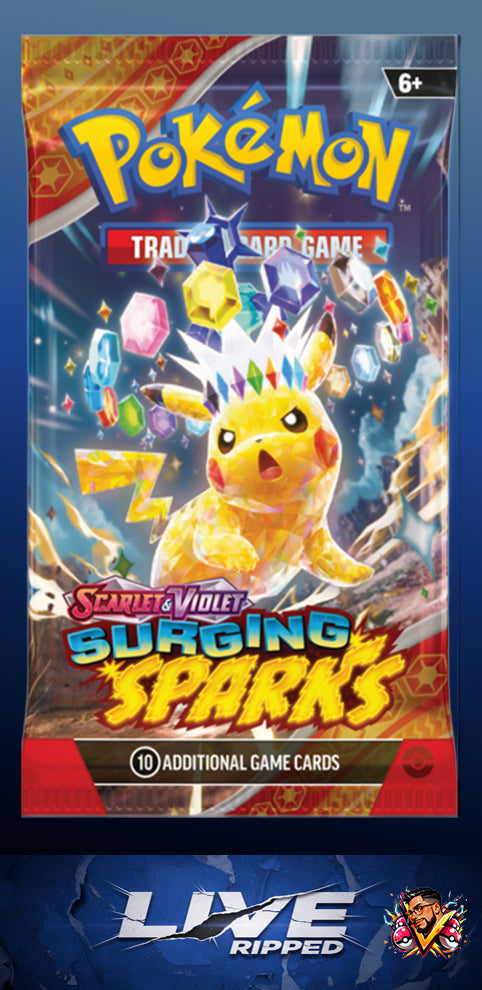 SV08 - Surging Sparks Booster Pack (Live RIP)