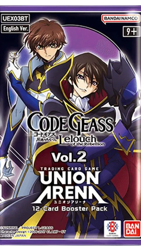Union Arena - Code Geass - Lelouch Vol. 2 Booster Pack