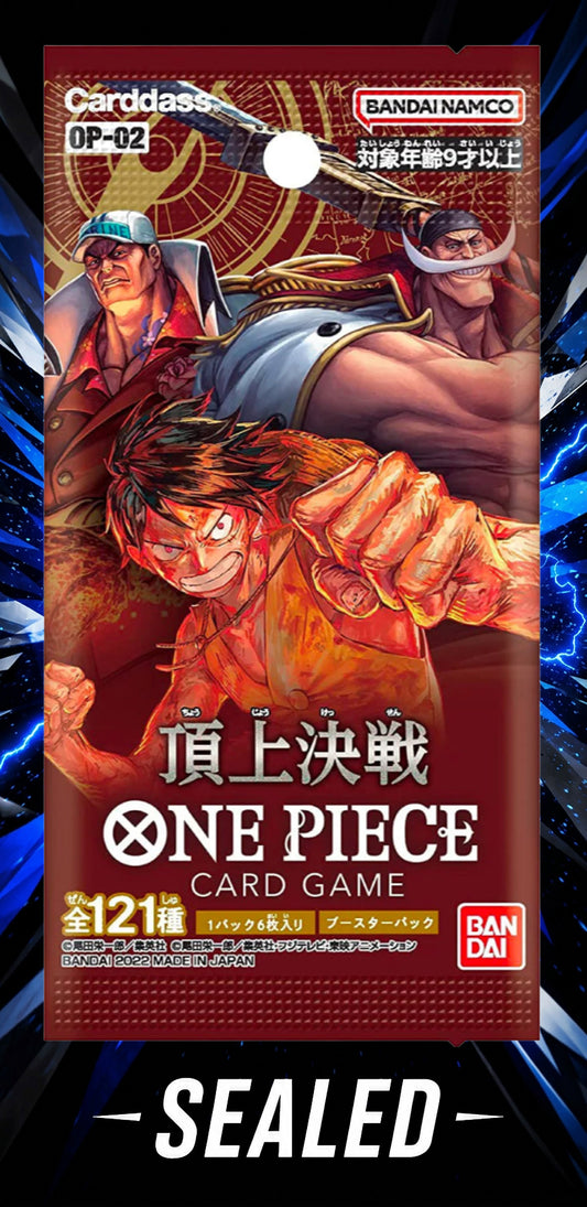 One Piece TCG Japanese - OP02 - Paramount War