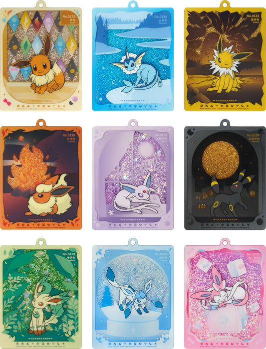 Pokemon Terastal Grand Gathering Card Display Charm Simplified Chinese